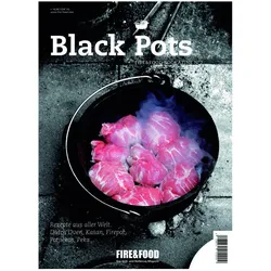 Black Pots - Fire&Food Bookazine - Grillen auf der Plancha - 118 Seiten