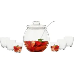 BOHEMIA SELECTION Bowle-Set Libera 9-tlg.