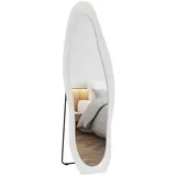 ComfortXL Standspiegel, Weiß, Glas, 50x160x4 cm, Spiegel, Standspiegel