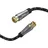 Hama SAT-Anschlusskabel F-Stecker - F-Stecker 1,5 m Schwarz/Grau