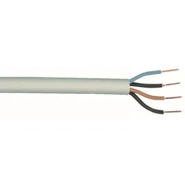 Feuchtraumleitung NYM-J 4 x 1,5 - 10 Meter, grau