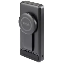 VOLTCRAFT VC-WPB-20000 Wireless Powerbank 20000 mAh Qi Wireless Charging, USB PD Li-Ion Schwarz Sta
