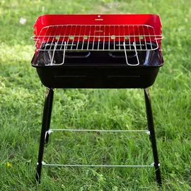 Aktive Grill rot/schwarz