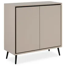 freiraum Arona 90 x 90 x 38 cm Sand / Schwarz