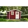 Weka Gartenhaus 123 3,01 x 2,35 m schwedenrot