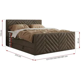 MKS Paris King Duo 140 x 200 cm H3 Braun