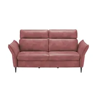 Hukla Sofa 2,5-sitzig Solea ¦ rosa/pink ¦ Maße (cm): B: 196 T: 95