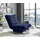 ed exciting design Drehsessel Maranello 96 x 75 x 93 cm Blau Polyester drehbar