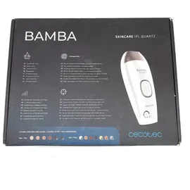 Cecotec Haarentferner Körper Haarentfernung SkinCare Quartz. Lichtimpulse Hauterkennungssensor, - Weiß