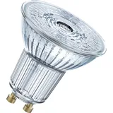 Osram Superstar Reflektorlampe für GU10-Sockel, klares Glas ,Warmweiß (2700K), 350 Lumen, Ersatz für herkömmliche 50W-Leuchtmittel, dimmbar, 2-er Pack, Klar