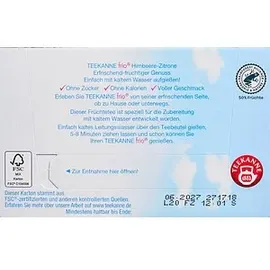 Teekanne Frio Himbeere Zitrone Früchtetee 18x2,5 g