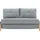Innovation Living Schlafsofa Polyester 2-Sitzer Grau