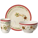 Villeroy & Boch Winter Bakery Delight Frühstücks-Set 3-teilig - DS