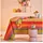 Garnier Tischdecke Mille Broderies Samba 150 x 150 cm Herzen