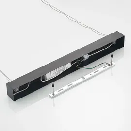 LUCANDE Stakato LED-Pendellampe 6fl. 120 cm lang