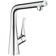 Hansgrohe Metris Select M71 320 1jet Edelstahl Finish (14883800)