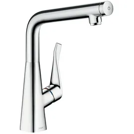 Hansgrohe Metris Select M71 320 1jet Edelstahl Finish (14883800)