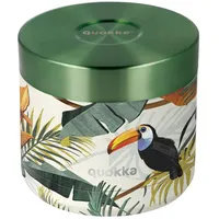 Quokka WHIM TROPICAL | THERMOBEHÄLTER AUS EDELSTAHL FÜR ESSEN 604 ML