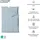 SCHIESSER Grebur Zickzack Hellblau 135 x 200 cm + 80 x 80 cm