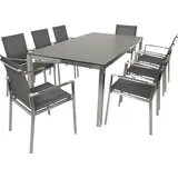 DEGAMO Sydney Set 9-tlg. Grau