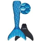 Fin Fun Meerjungfrau Mermaidens Blau S