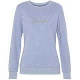 bench. loungewear Sweatshirt Damen hellblau meliert 36/38
