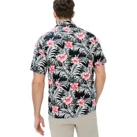 Brax Kurzarmhemd Floral Lila XXL