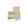 HIMOLLA Fernsehsessel 6001 Leder 81 x 86 x 0 cm Beige mit Kopfteil