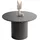 idohome Esstisch 160 x 77 x 120 cm schwarz