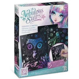 nebulousstars Kratzkunst 1 St. Mehrfarbig