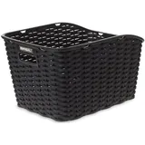 Basil Weave WP Hinterradkorb schwarz