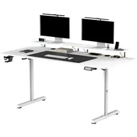 Ultradesk Highlander XXL Gaming Tisch Weiß