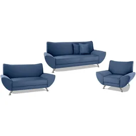 Home Affaire 3-2-1 Garnitur blau