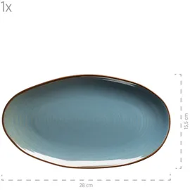 Mäser Servierplatten-Set, Keramik Nottingham