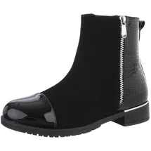 Ital-Design Stiefelette in Schwarz | Gr.: 36