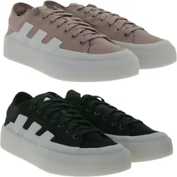 adidas ZNSORED nachhaltige Lifestyle-Schuhe mit LIGHTMOTION+ Dämpfung Turnschuhe im klassischen Skater-Style Alltags-Sneaker Schnür-Schuhe Rosa/Grau oder Schwarz/Grau - 44