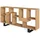 SKRAUT HOME Bücherregal 67 x 31 x 174 cm Eiche