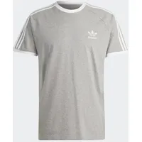 Adidas Adicolor Classics 3-Streifen Kurzarm-T-Shirt Medium Grey Heather S