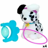 EOLO SPORT Plüschtier Eolo Sprint Hund 19 x 21,5 x 13 cm (4 Stück)