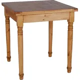 Mexico Esstisch 80x80cm Massivholz Pinie  Mexiko Möbel Mexikanisch