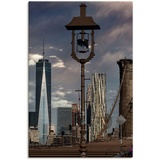 Artland Leinwandbild »New York One World Trade Center«, New York, (1 St.), grau