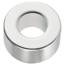 CONRAD COMPONENTS 506023 Permanent-Magnet Ring (Ø x H) 20 mm x 2 mm N35M 1.18 - 1.24 T (max) Grenztemperatur (max.): 100