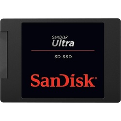 Sandisk Ultra 3D SSD interne SSD (500GB) 2,5″“ 560 MB/S Lesegeschwindigkeit, 530 MB/S Schreibgeschwindigkeit schwarz