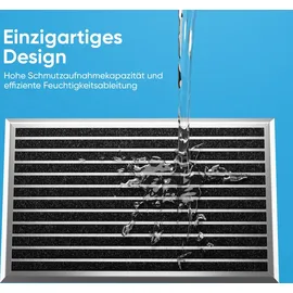 Björn&Schiller Schmutzfangmatte 50 x 80 cm Grau
