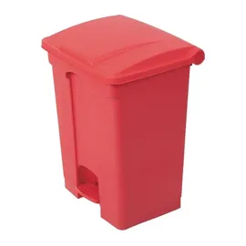 Jantex Küchenpedaleimer 65 l Rot