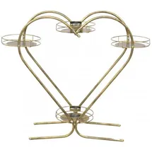 moebel-direkt-online möbel direkt online Blumenständer Lilly antik goldfarben