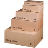 smartboxpro smartboxpro® Versandkarton Mail-Box 00069029 249x175x79mm S, braun