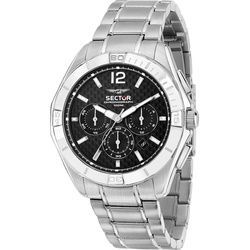 Sector Chronograph silber Herren 