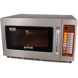 Diamond Gewerbe Mikrowelle Digital 2100 Watt 34 Liter