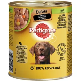 PEDIGREE Cuisine in Sauce Lamm, Nudeln & Karotten 12 x 800 g